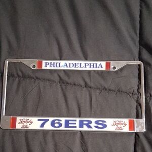 Philadelphia 76ers License Bracket